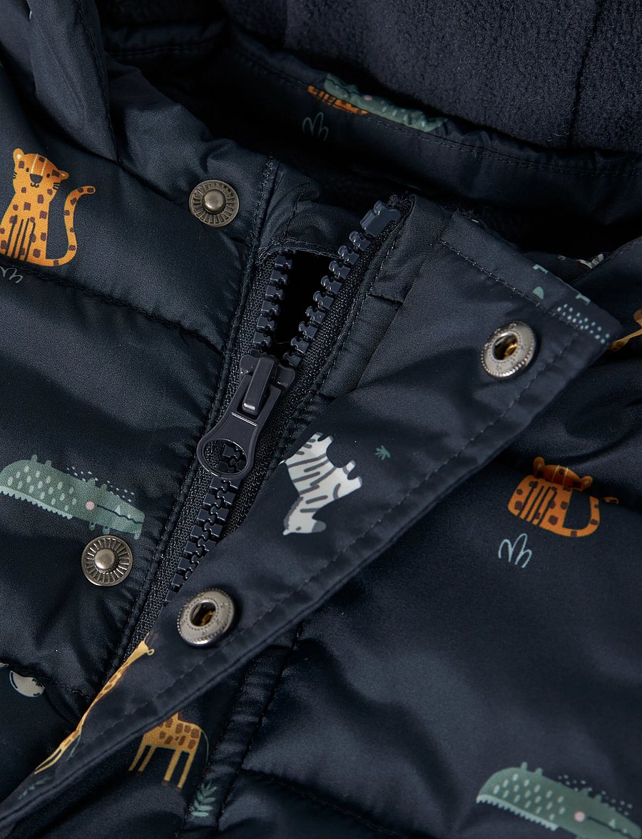 name it - NBMMAY PUFFER JACKET AOP2 - thermo-jacken - dark sapphire - 2