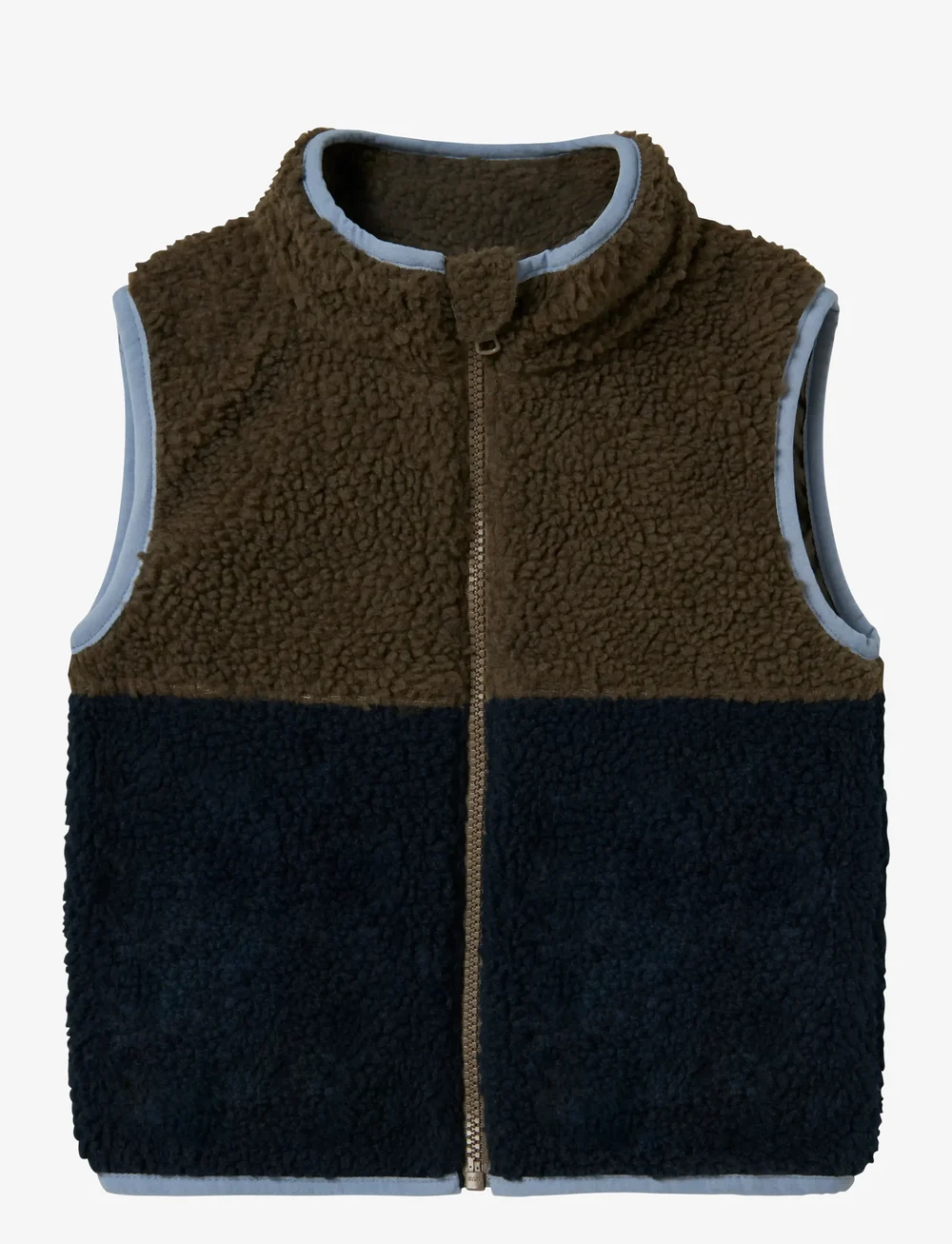 name it - NMMMALL TEDDY VEST2 - shoppa efter ålder - morel - 0