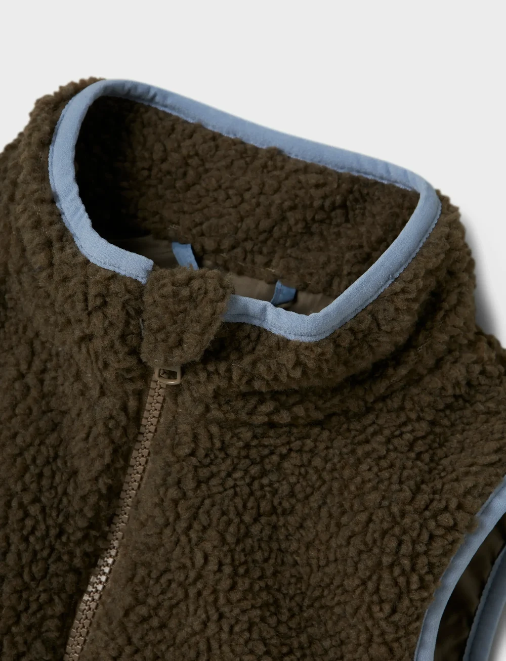 name it - NMMMALL TEDDY VEST2 - shoppa efter ålder - morel - 2