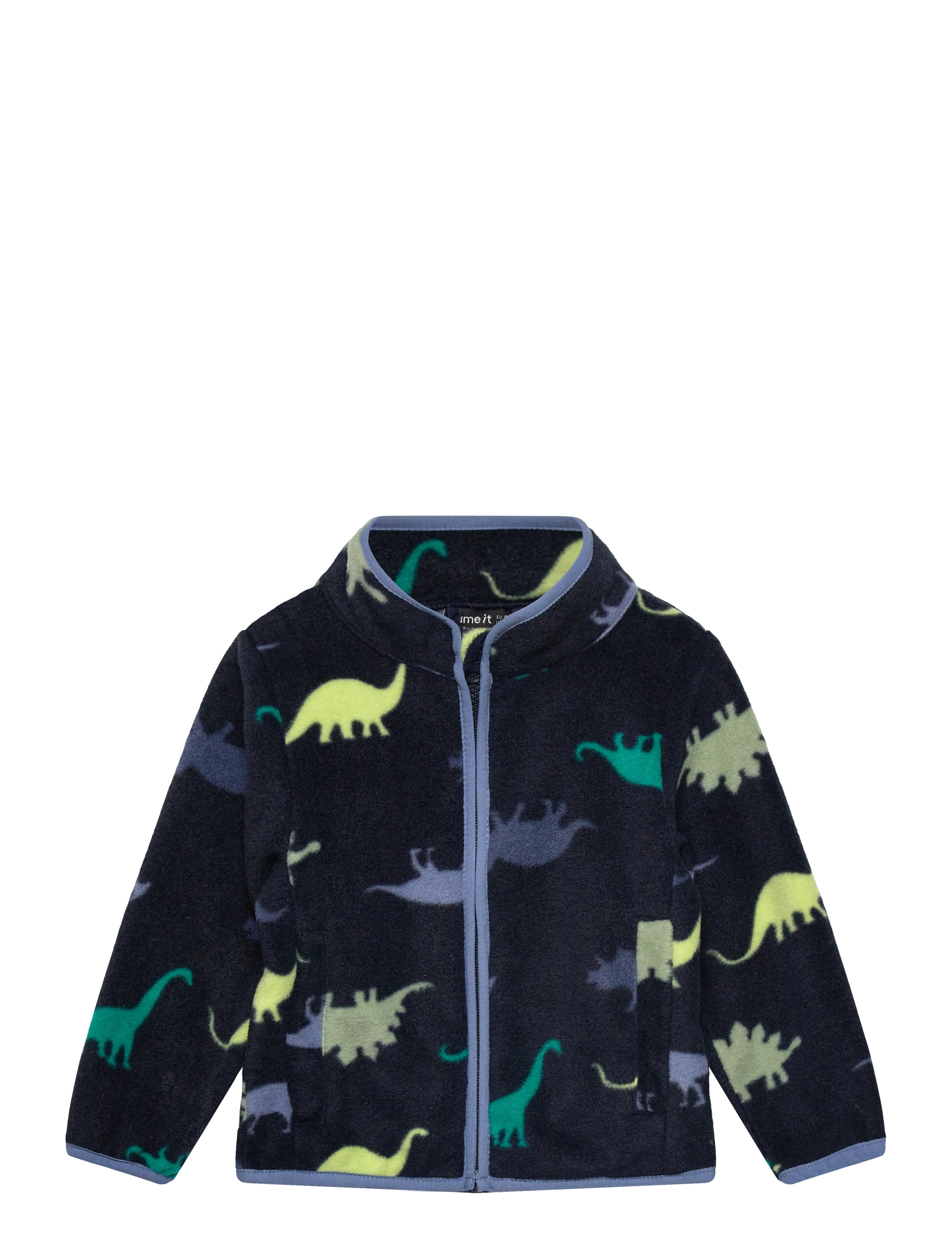name it NMMMEEKO FLEECE JACKET AOP2 - Fleecekläder - DARK SAPPHIRE / navy