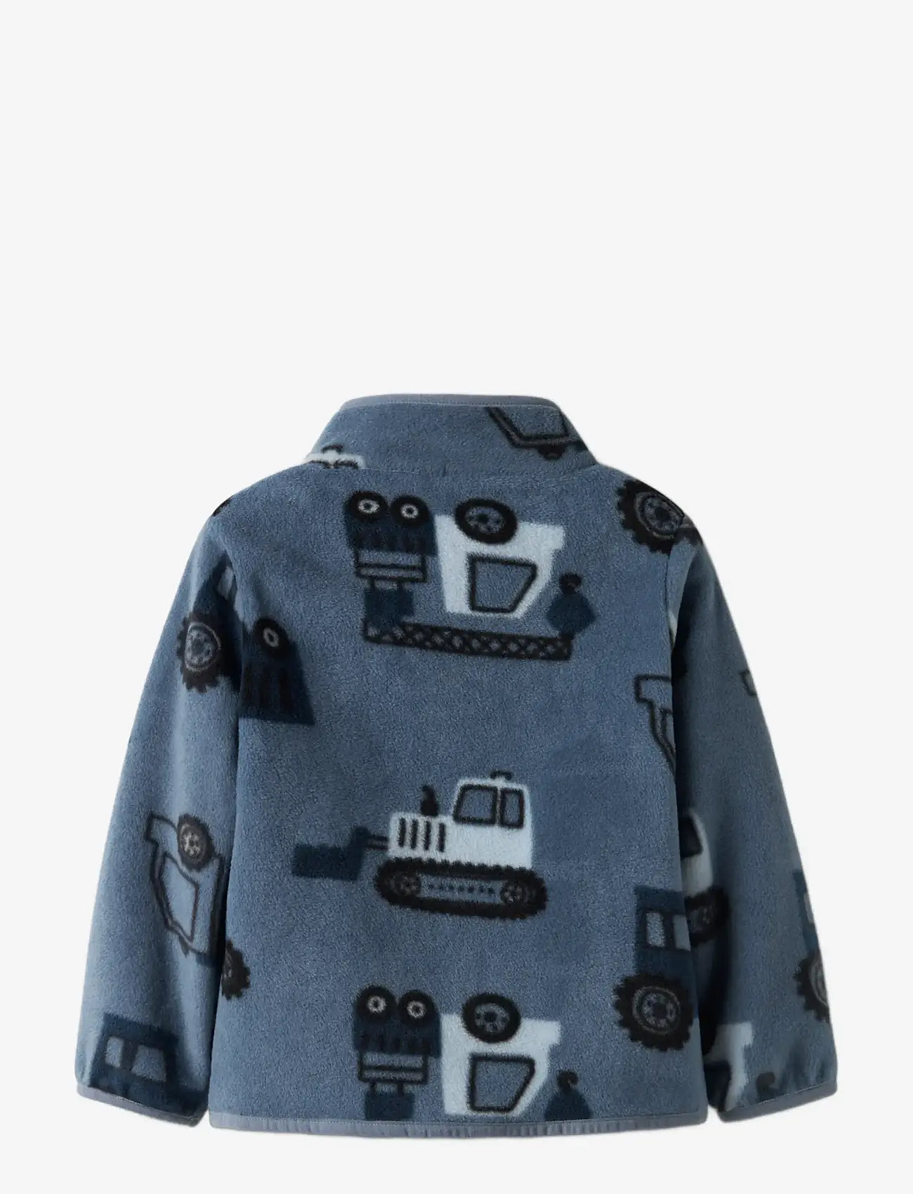 name it - NMMMEEKO FLEECE JACKET AOP2 NOOS - fleecejakker - flint stone - 2