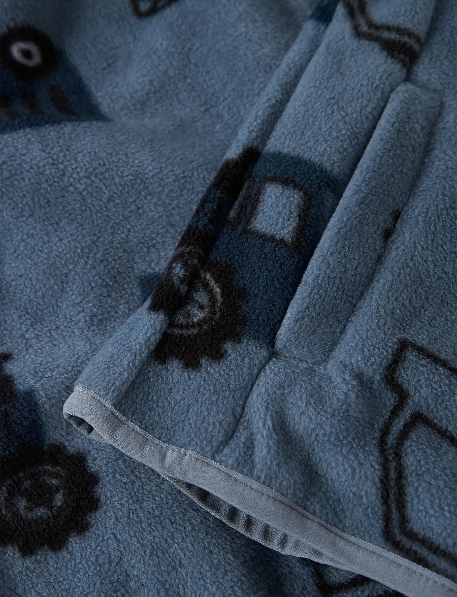 name it - NMMMEEKO FLEECE JACKET AOP2 NOOS - fleecejacken - flint stone - 3