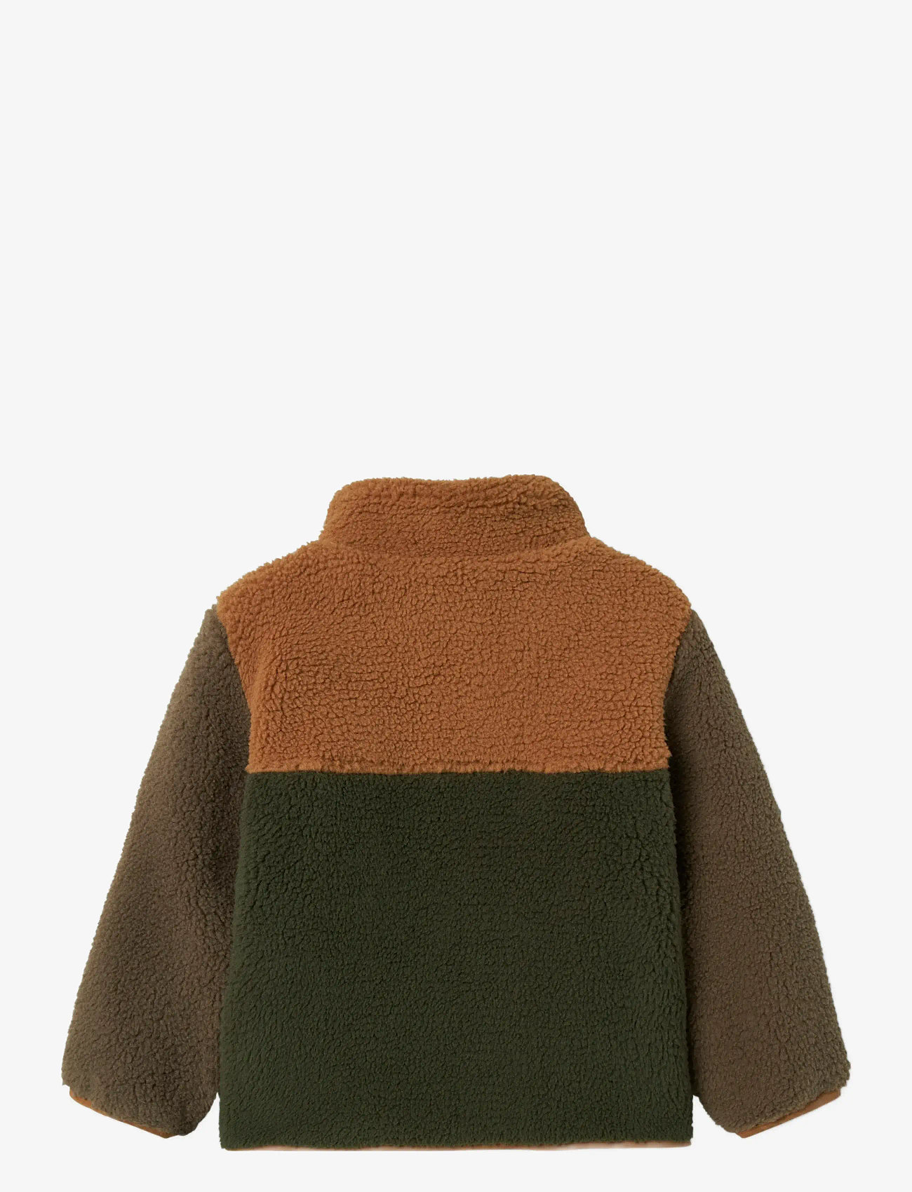 name it - NMMMONICO TEDDY JACKET BLOCK - toasted coconut - 2