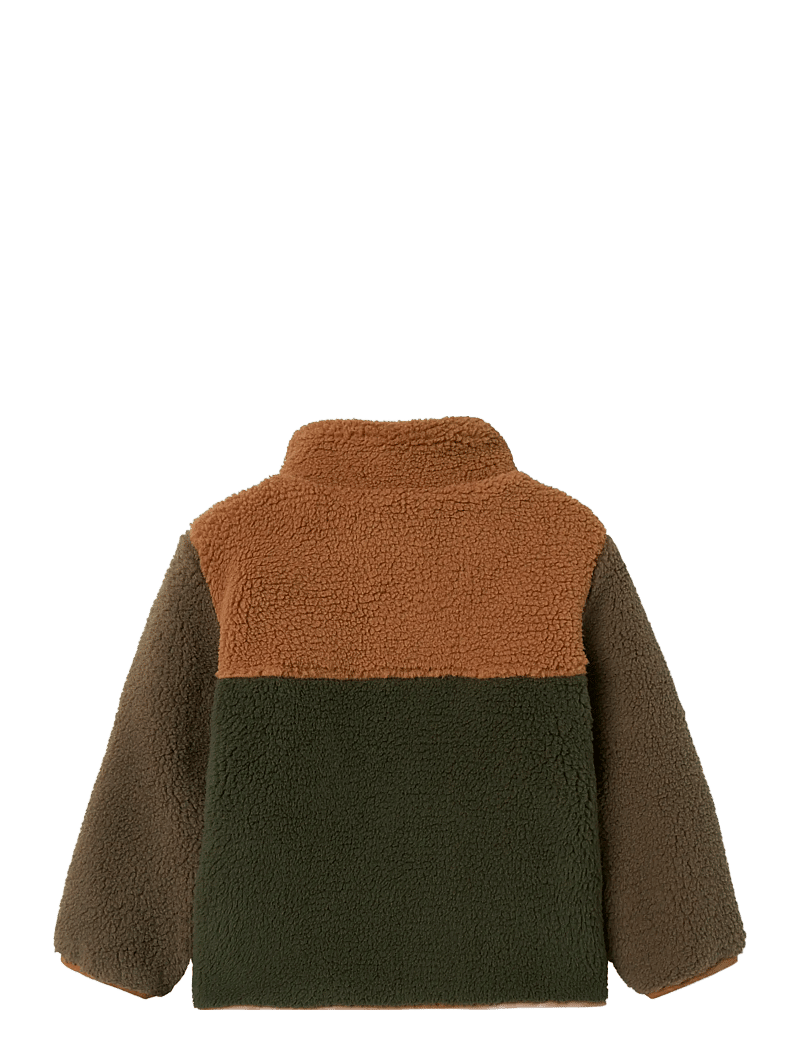 name it - NMMMONICO TEDDY JACKET BLOCK - toasted coconut - 2