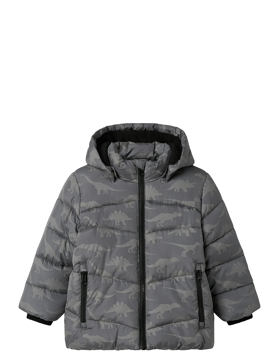 name it - NMMMOSAN PUFFER JACKET REF1 - Žieminė striukė - poppy seed - 0