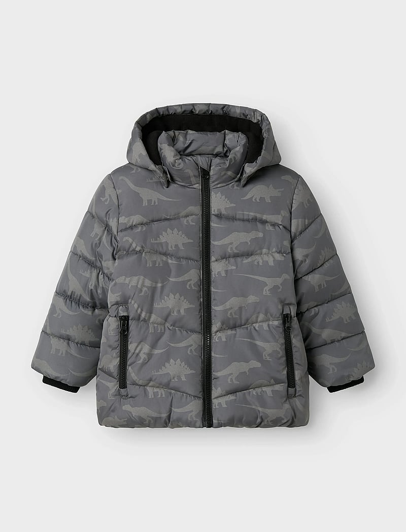 name it - NMMMOSAN PUFFER JACKET REF1 - winterjacke - poppy seed - 2