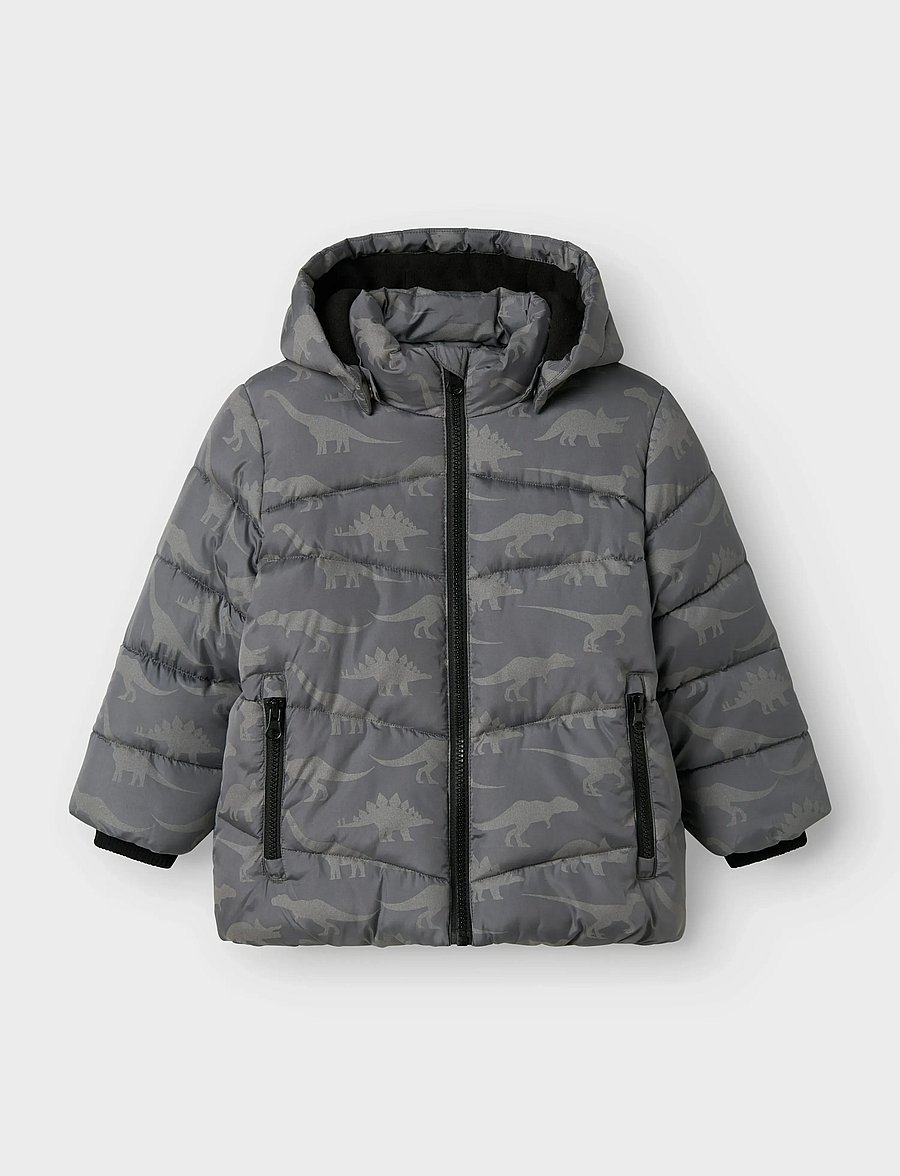 name it - NMMMOSAN PUFFER JACKET REF1 - Žieminė striukė - poppy seed - 2