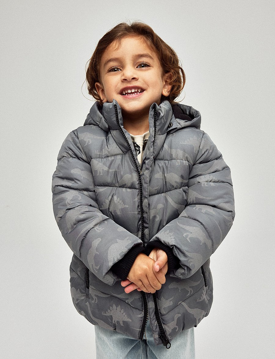 name it - NMMMOSAN PUFFER JACKET REF1 - Žieminė striukė - poppy seed - 4