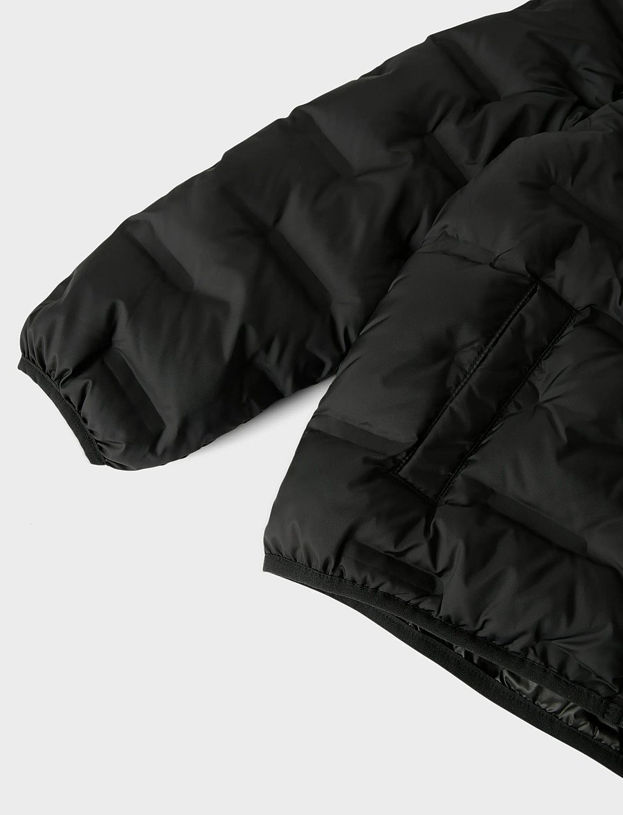 name it - NKMMASON JACKET1 - winterjas - black - 4