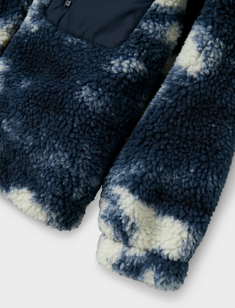 name it - NKMMILOU TEDDY JACKET - fleecejacken - navy blazer - 0