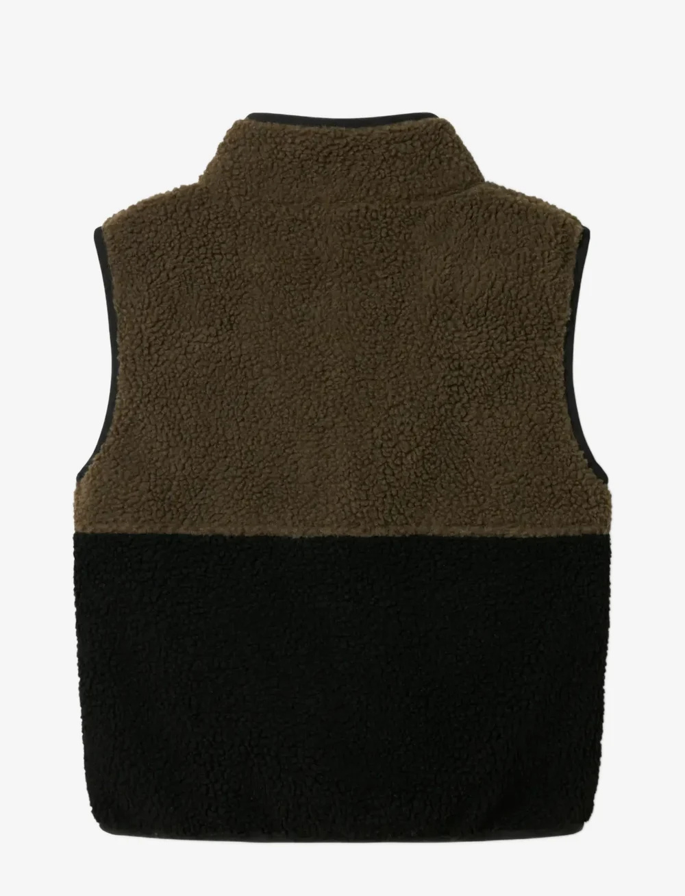 name it - NKMMALL TEDDY VEST2 - shoppa efter ålder - black - 1