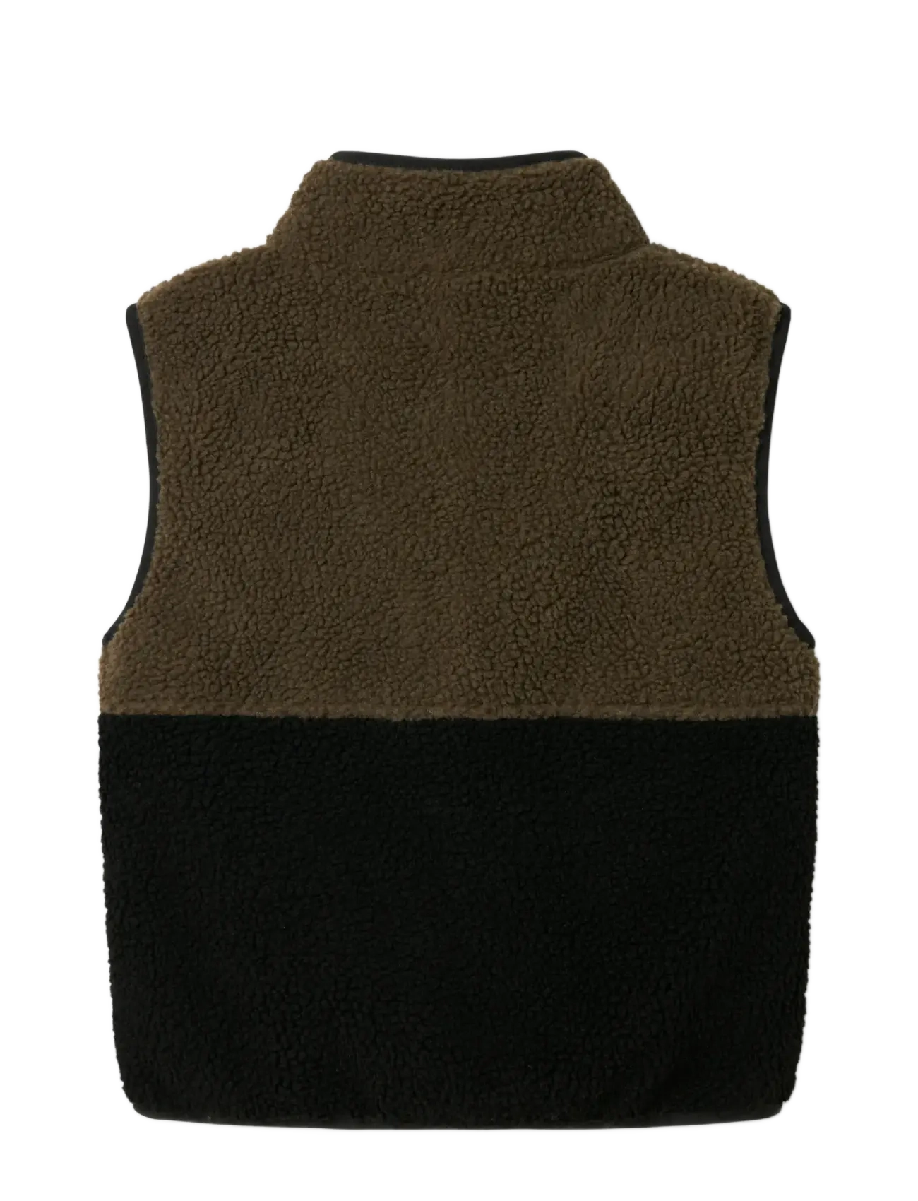 name it - NKMMALL TEDDY VEST2 - black - 2