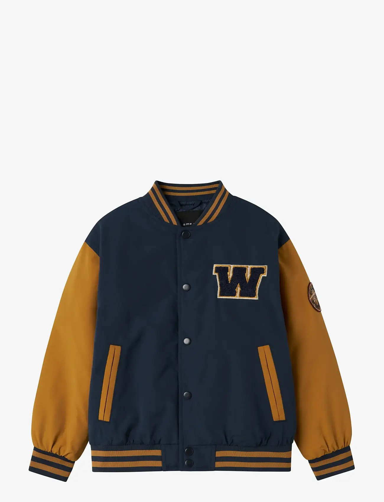 name it - NKMMAINS VARSITY JACKET1 - leichte jacken - navy blazer - 0