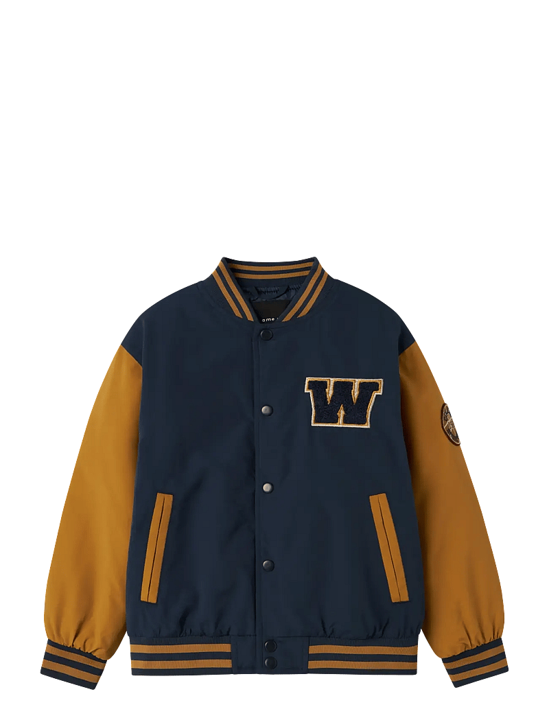 name it - NKMMAINS VARSITY JACKET1 - Õhukesed joped - navy blazer - 0