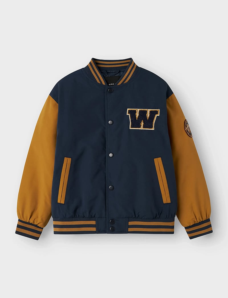 name it - NKMMAINS VARSITY JACKET1 - lette jakker - navy blazer - 0