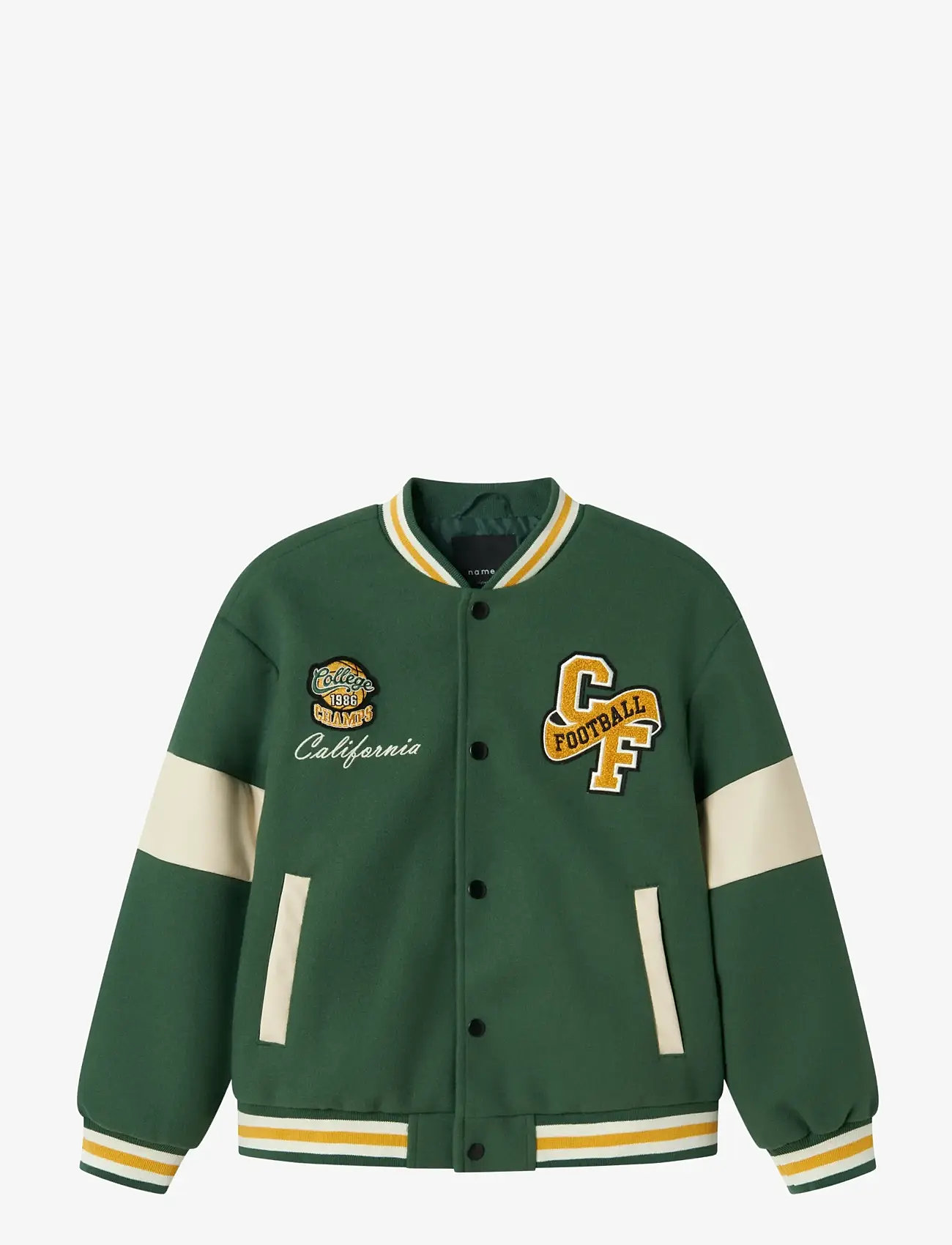 name it - NKMMIKADO BOMBER JACKET - bomberjackor - dark green - 1