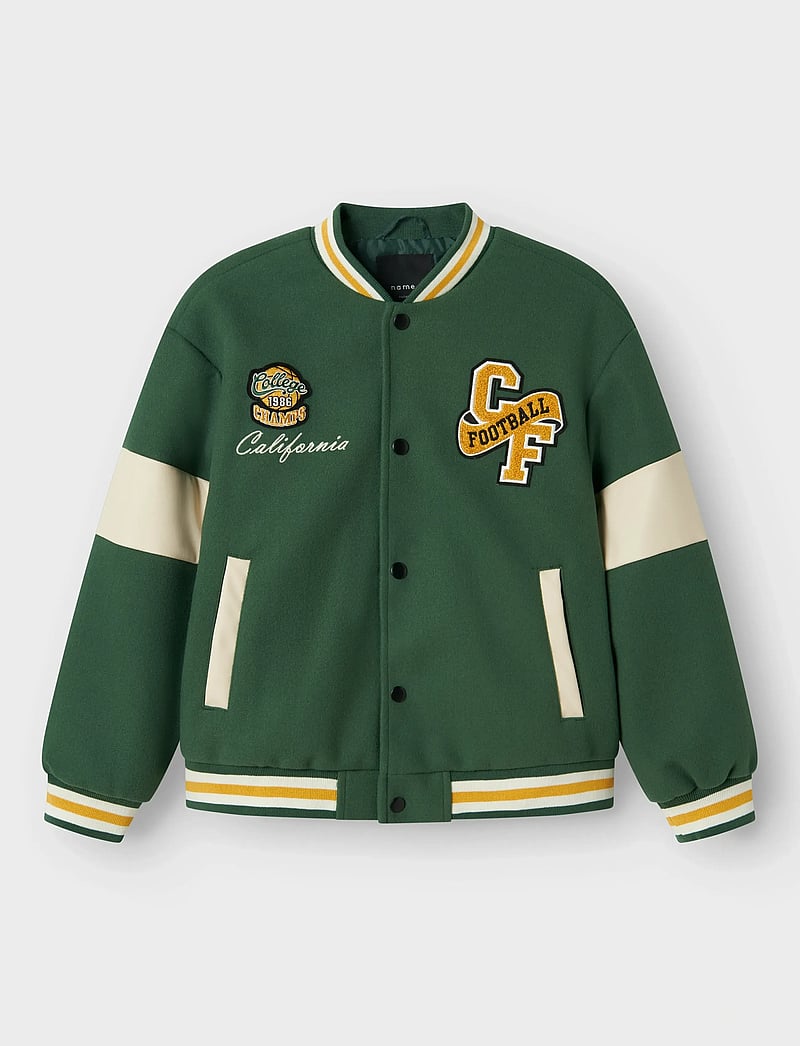 name it - NKMMIKADO BOMBER JACKET - bomberjackor - dark green - 3