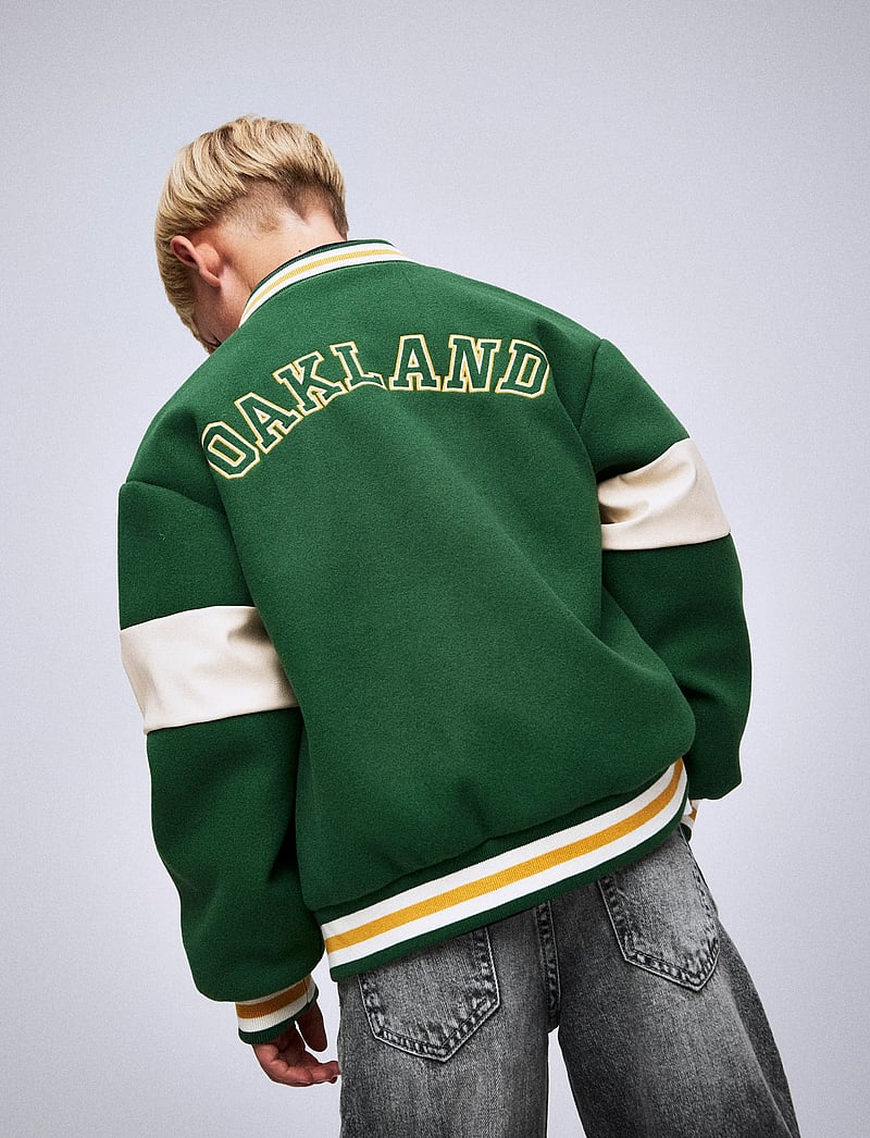 name it - NKMMIKADO BOMBER JACKET - bomberjackor - dark green - 4