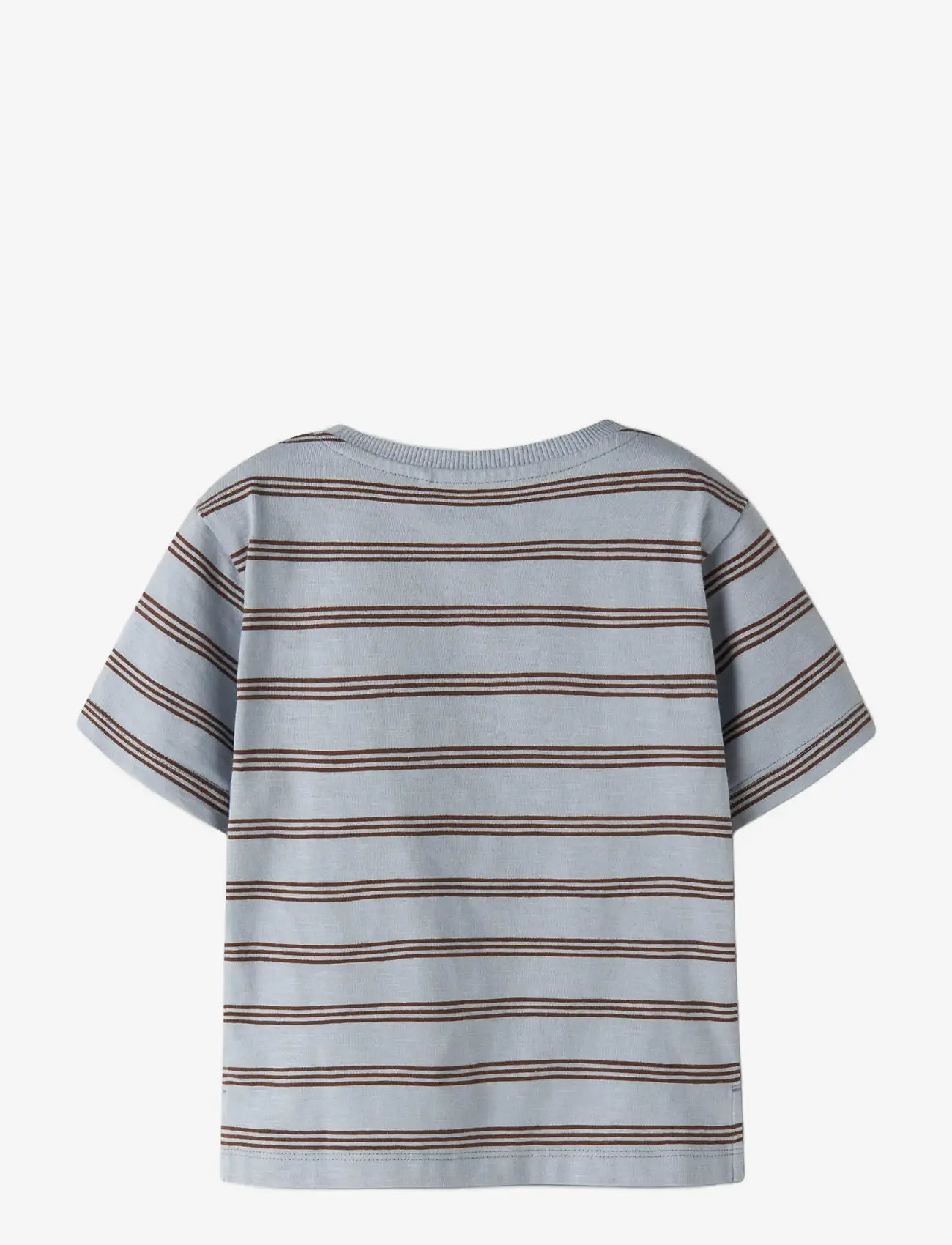 name it - NMMVOBY SS NREG TOP - short-sleeved t-shirts - blue fog - 1