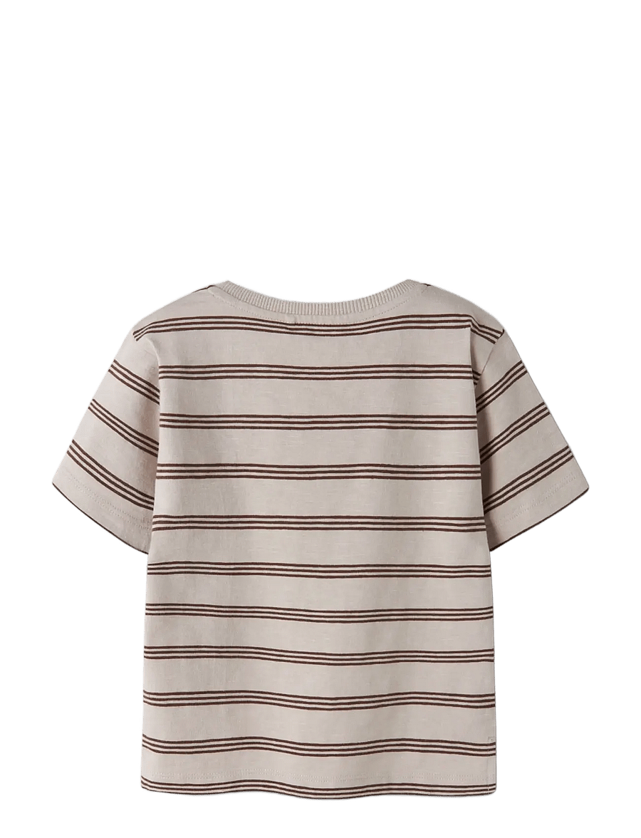 name it - NMMVOBY SS NREG TOP - lühikeste varrukatega t-särgid - chateau gray - 1