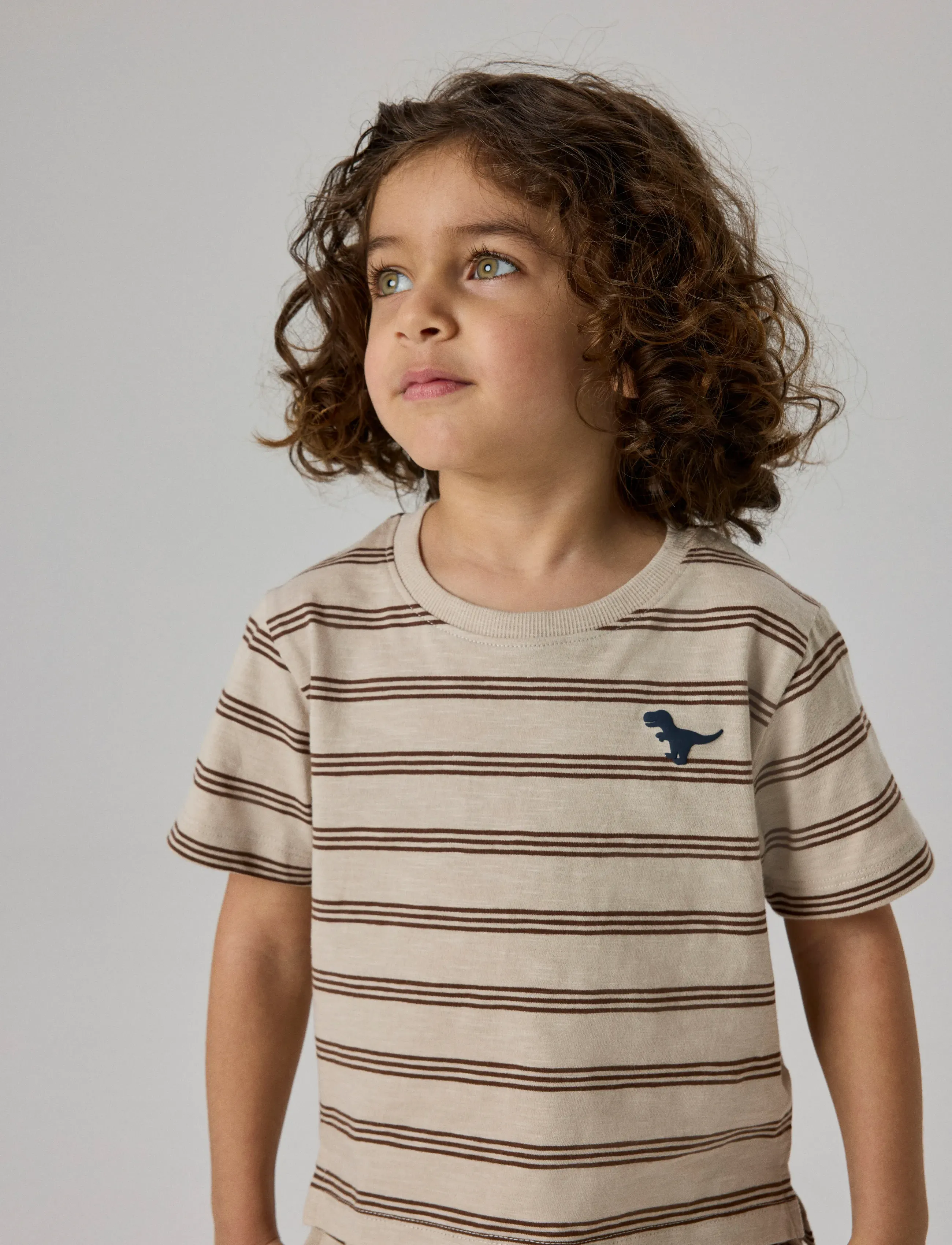 name it - NMMVOBY SS NREG TOP - t-shirts - chateau gray - 3