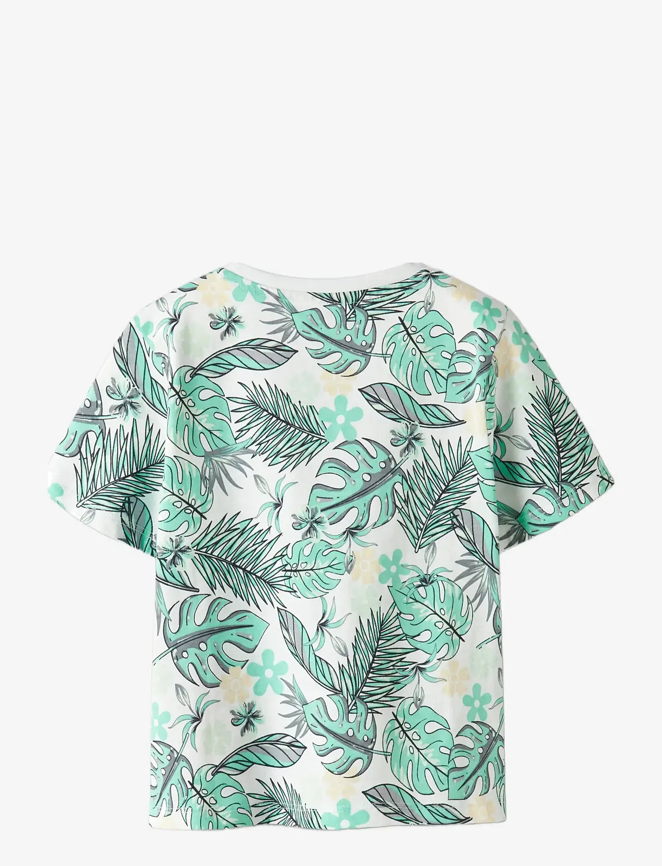 name it - NMMVALMAS SS NREG TOP - efterårstøj - bright white - 2