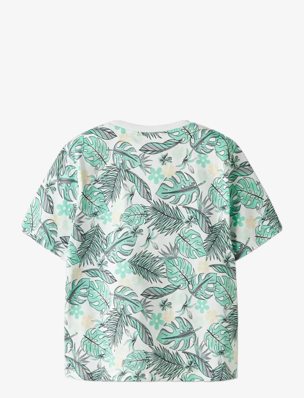 name it - NKMVALMAS SS NREG TOP - lühikeste varrukatega t-särgid - bright white - 2