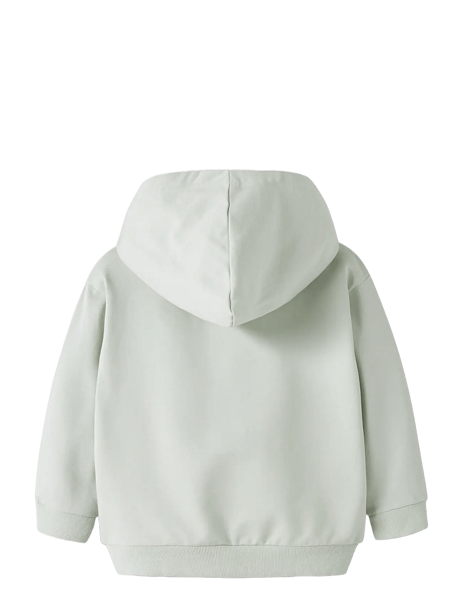 name it - NMMVALON LS NREG SWE CARD WH UNB - kapuzenpullover - pale aqua - 1