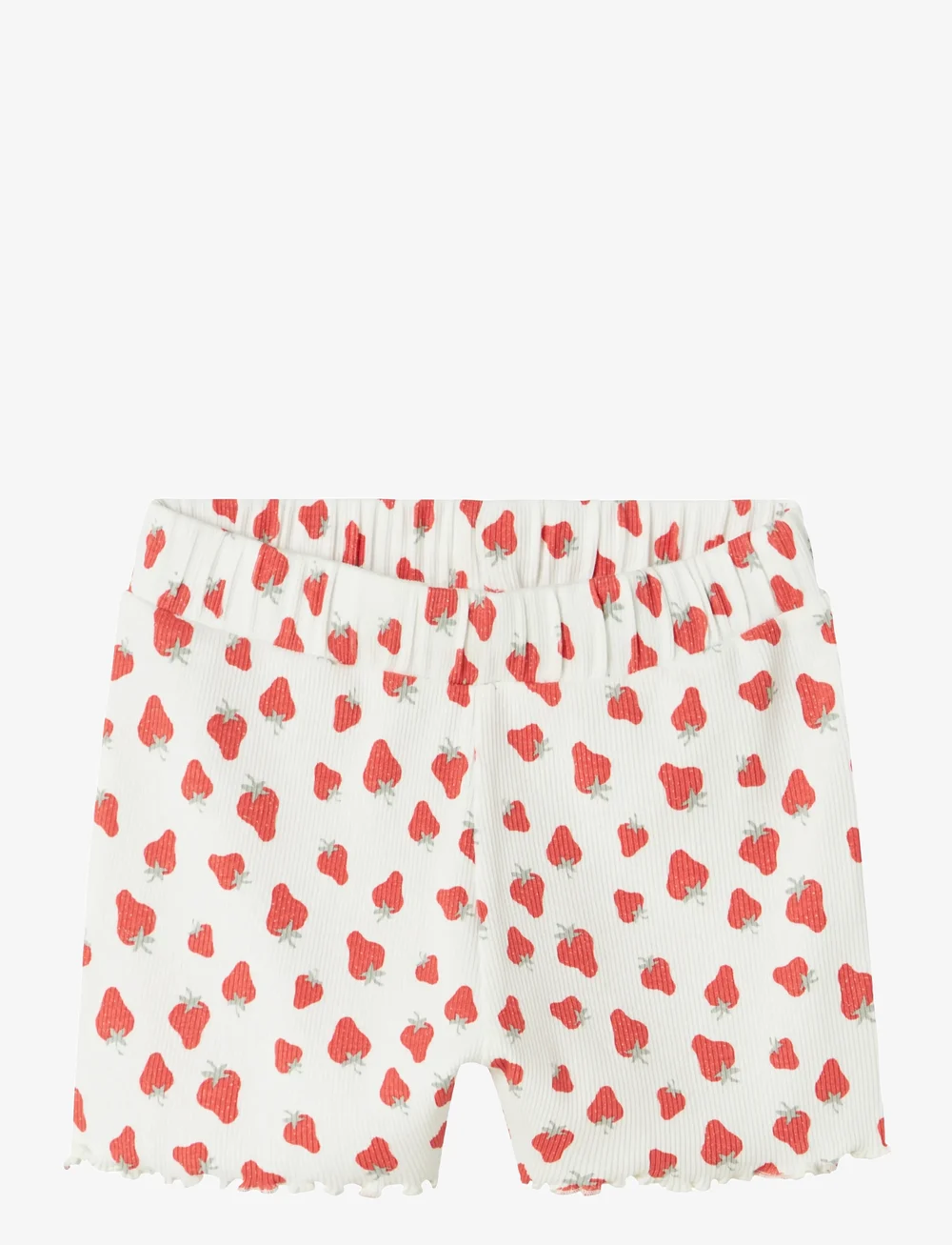 name it - NMFVEMMA AOP SHORTS - lühikesed vabaajapüksid - bright white - 0