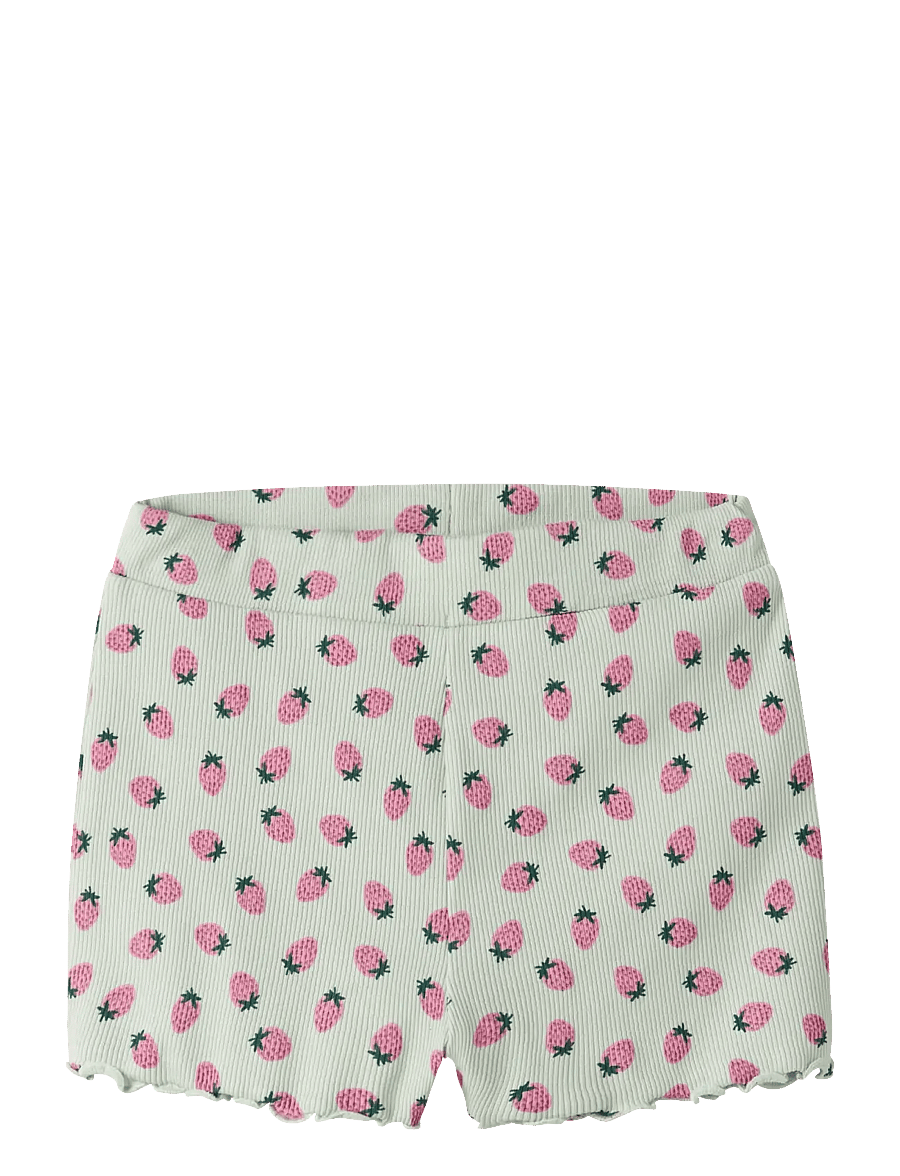 name it - NMFVEMMA AOP SHORTS - vabaaja lühikesed püksid - pale aqua - 0