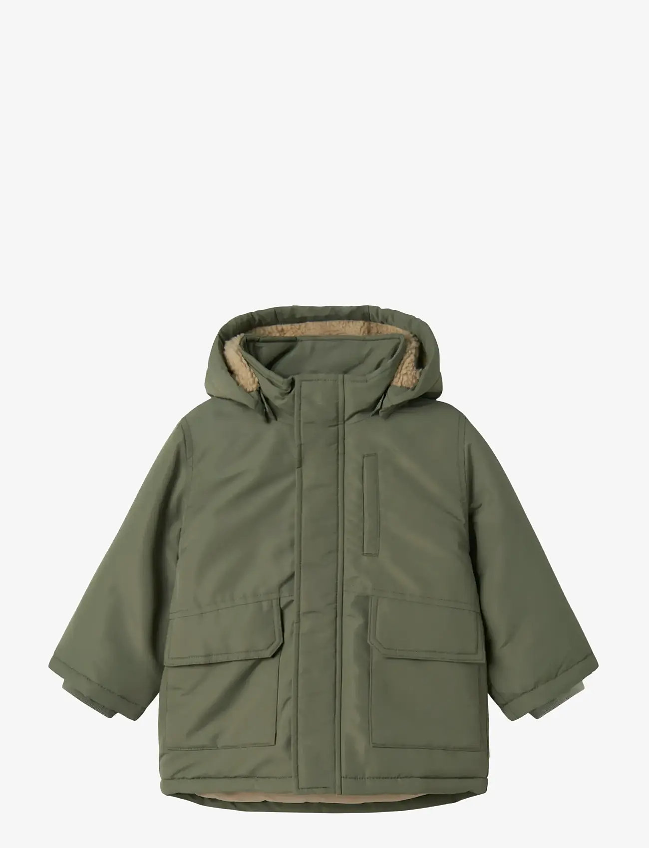 name it - NMMMARLOW PARKA JACKET PB - dusty olive - 1