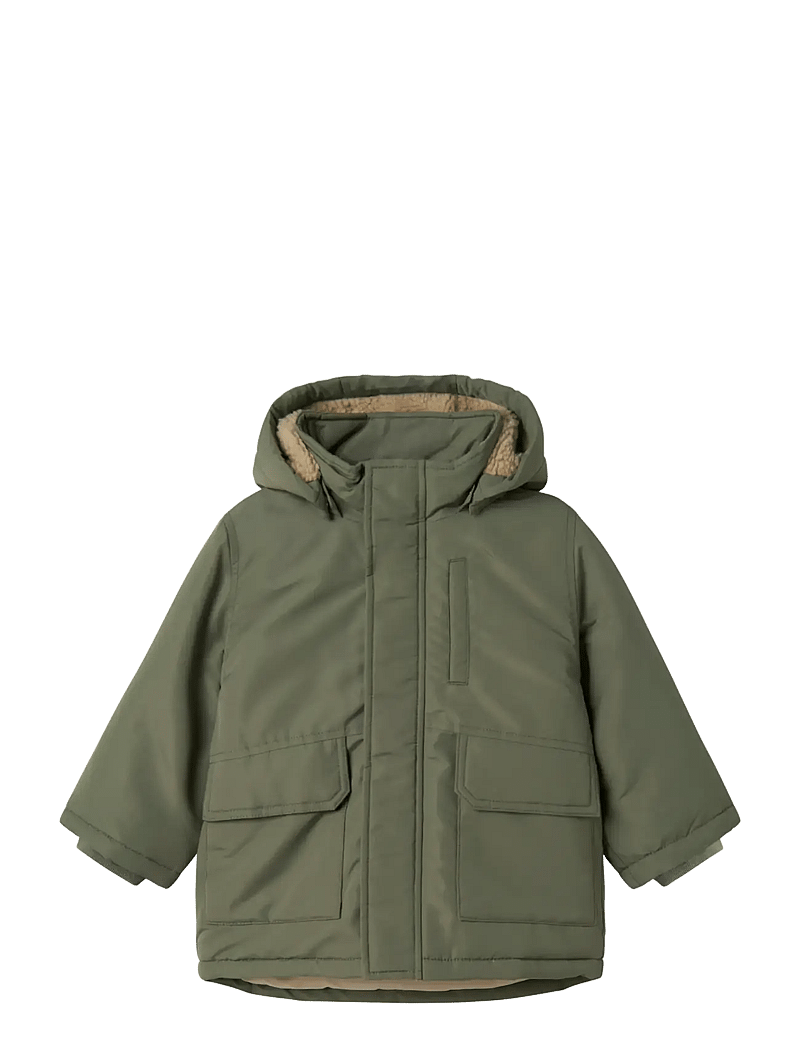 name it - NMMMARLOW PARKA JACKET PB - dusty olive - 1