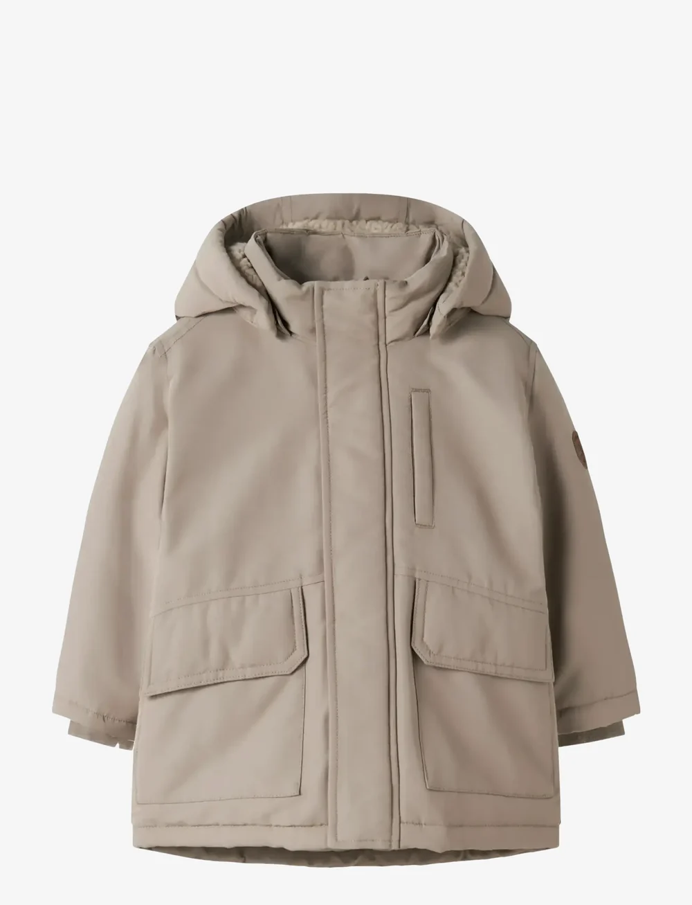 name it - NMMMARLOW PARKA JACKET PB - dunjackor & fodrade jackor - timber wolf - 0