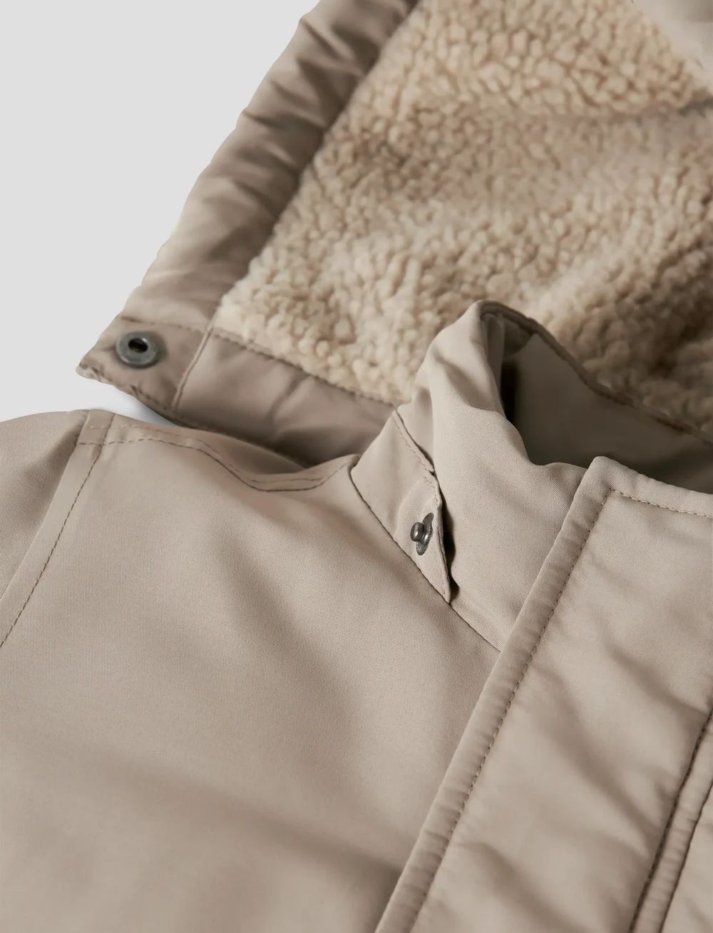 name it - NMMMARLOW PARKA JACKET PB - dunjackor & fodrade jackor - timber wolf - 2