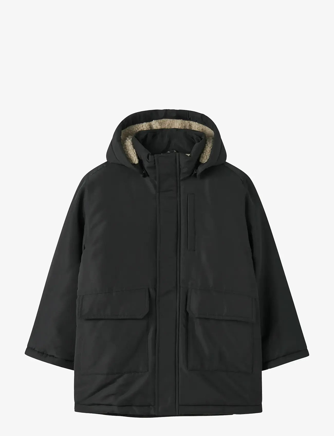 name it - NKMMARLOW PARKA JACKET PB - Üleriided - black - 0