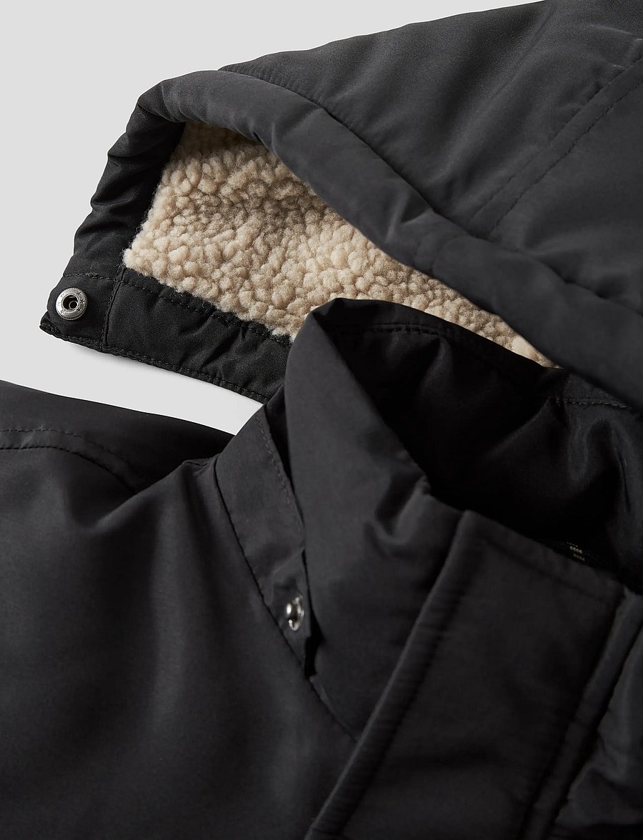 name it - NKMMARLOW PARKA JACKET PB - parkas - black - 4