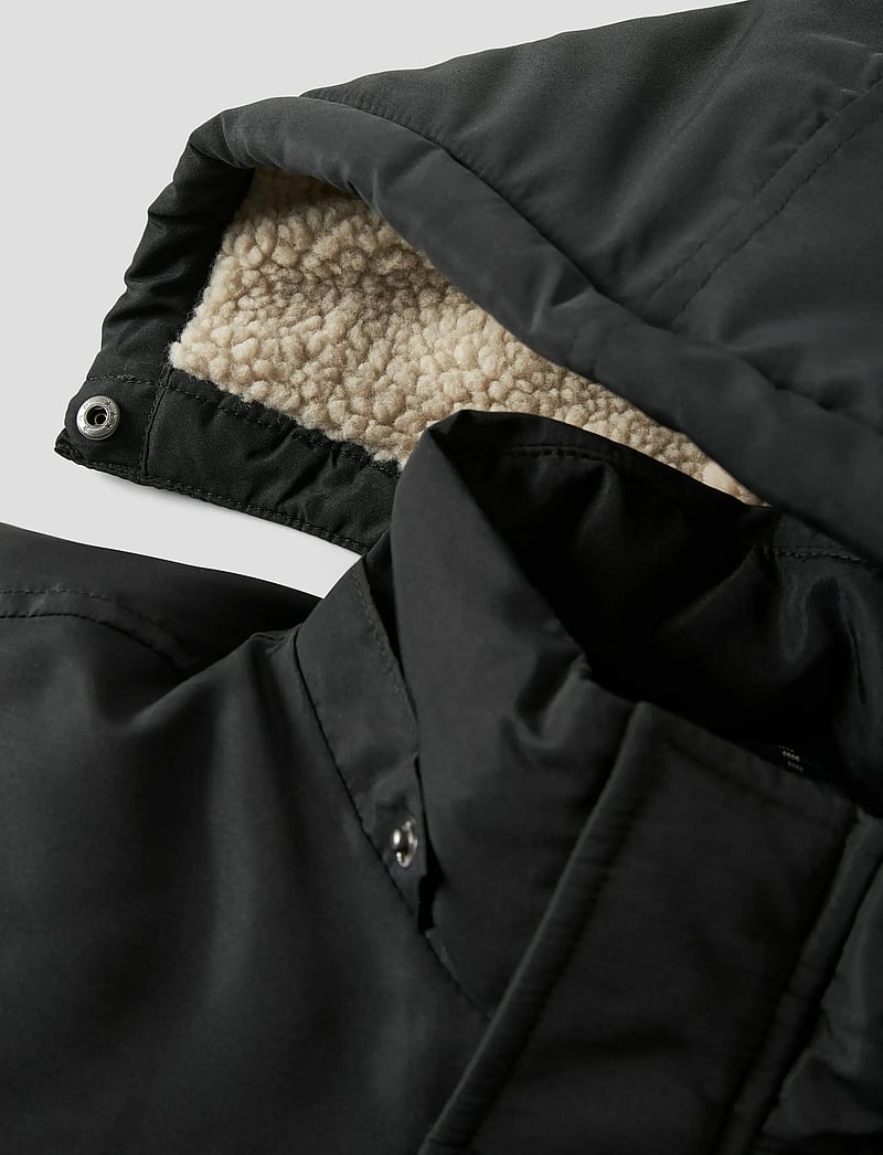 name it - NKMMARLOW PARKA JACKET PB - parkad - black - 2