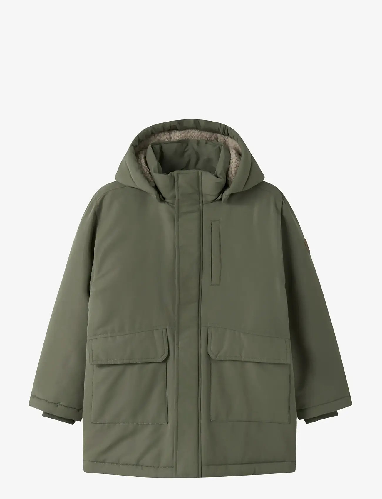name it - NKMMARLOW PARKA JACKET PB - parkas - dusty olive - 0