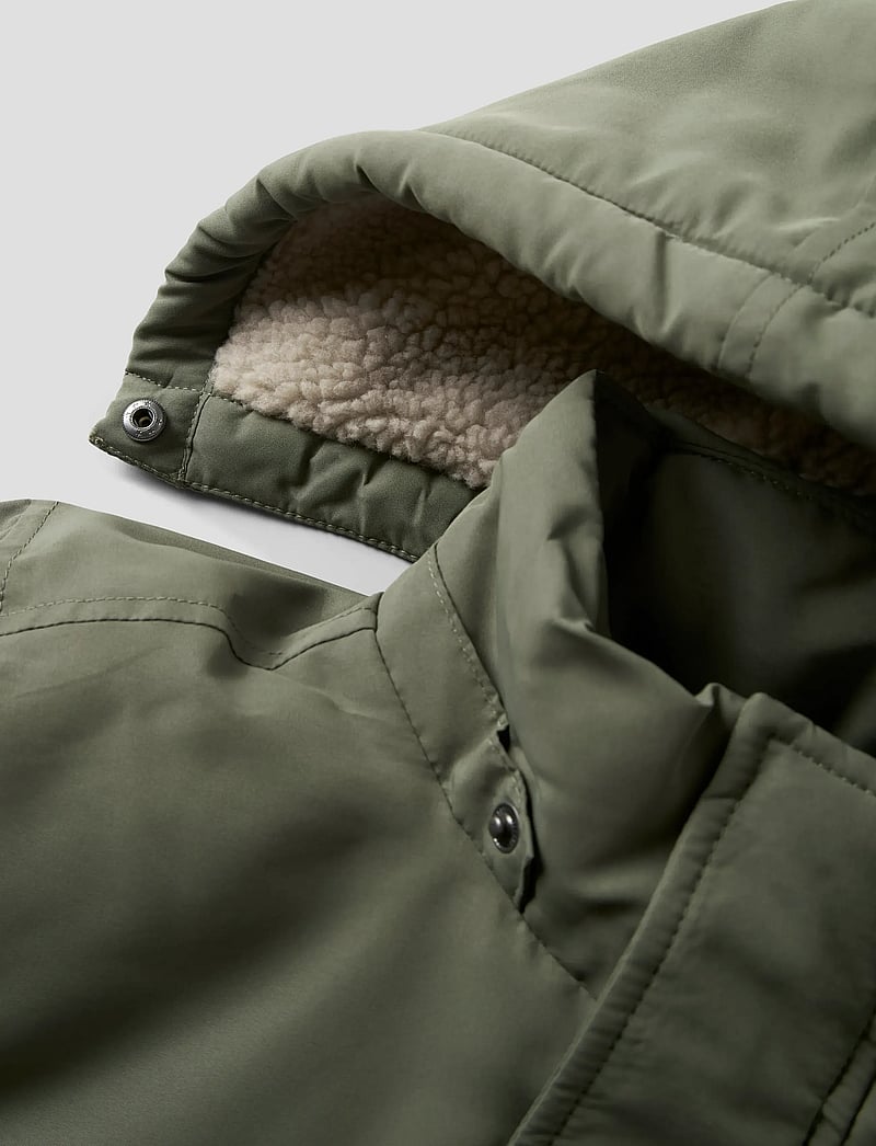name it - NKMMARLOW PARKA JACKET PB - parkas - dusty olive - 3