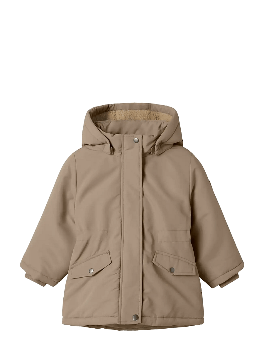 name it - NMFMARLOW PARKA JACKET PB - veste rembourrée - silver mink - 1