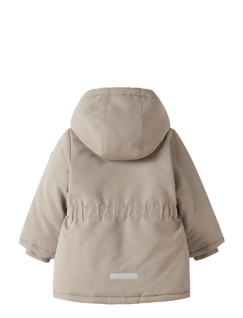 name it - NMFMARLOW PARKA JACKET PB - dunjackor & fodrade jackor - silver mink - 1