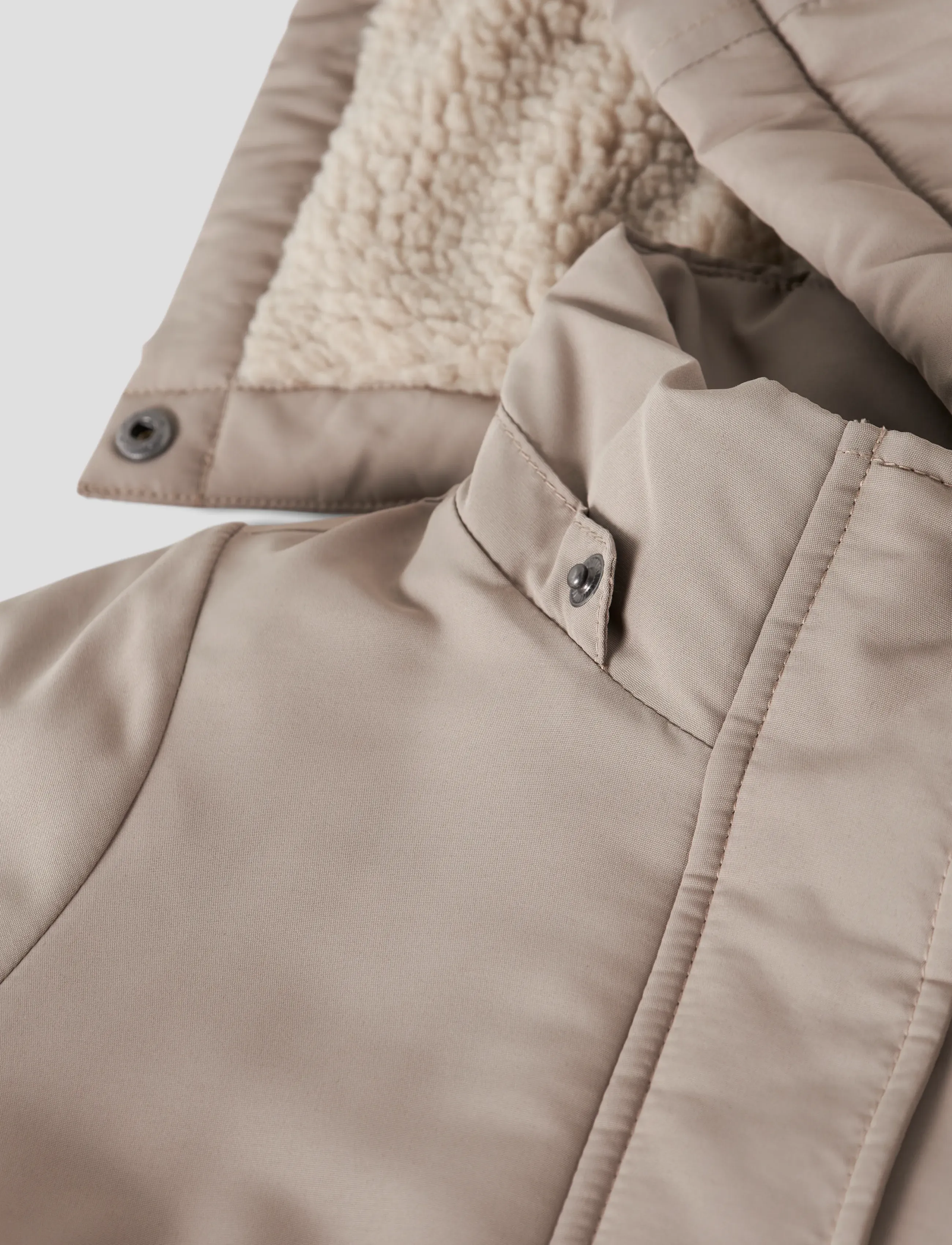 name it - NMFMARLOW PARKA JACKET PB - overtøj - silver mink - 4