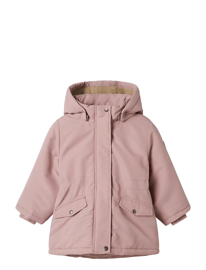 name it - NMFMARLOW PARKA JACKET PB - dunjakker - woodrose - 1