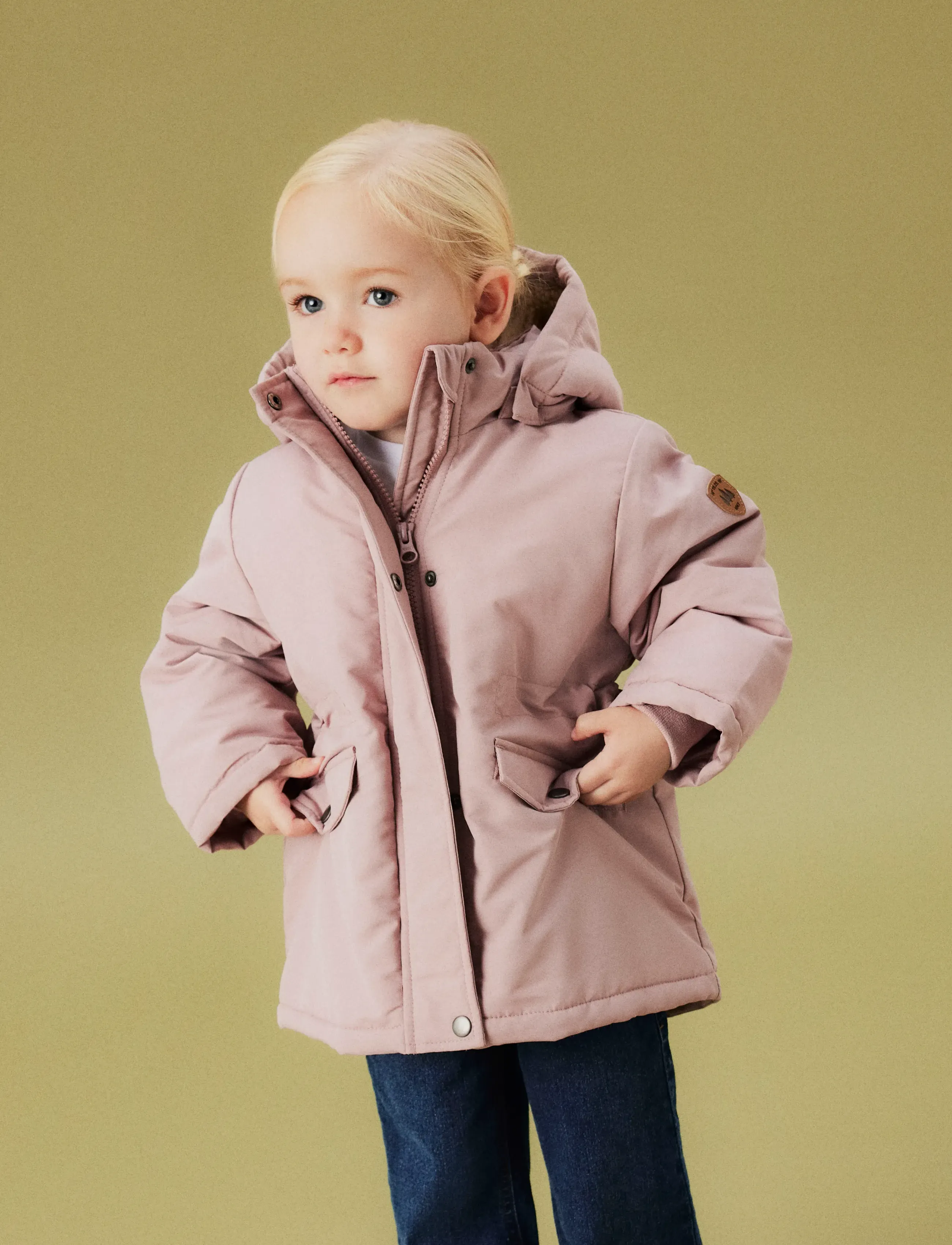 name it Nmfmarlow Parka Jacket Pb, 80, Pink, Jakker Og Frakker > Vinterjakker, Børn