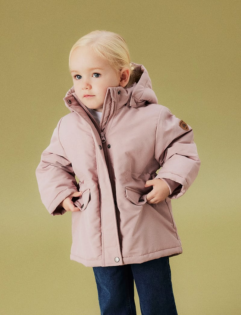 name it - NMFMARLOW PARKA JACKET PB - dunjakker - woodrose - 0