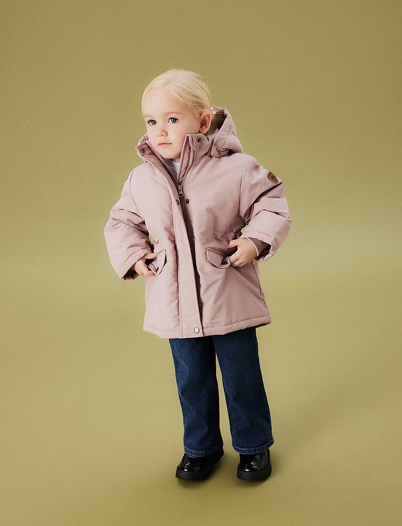 name it - NMFMARLOW PARKA JACKET PB - dunjakker - woodrose - 3