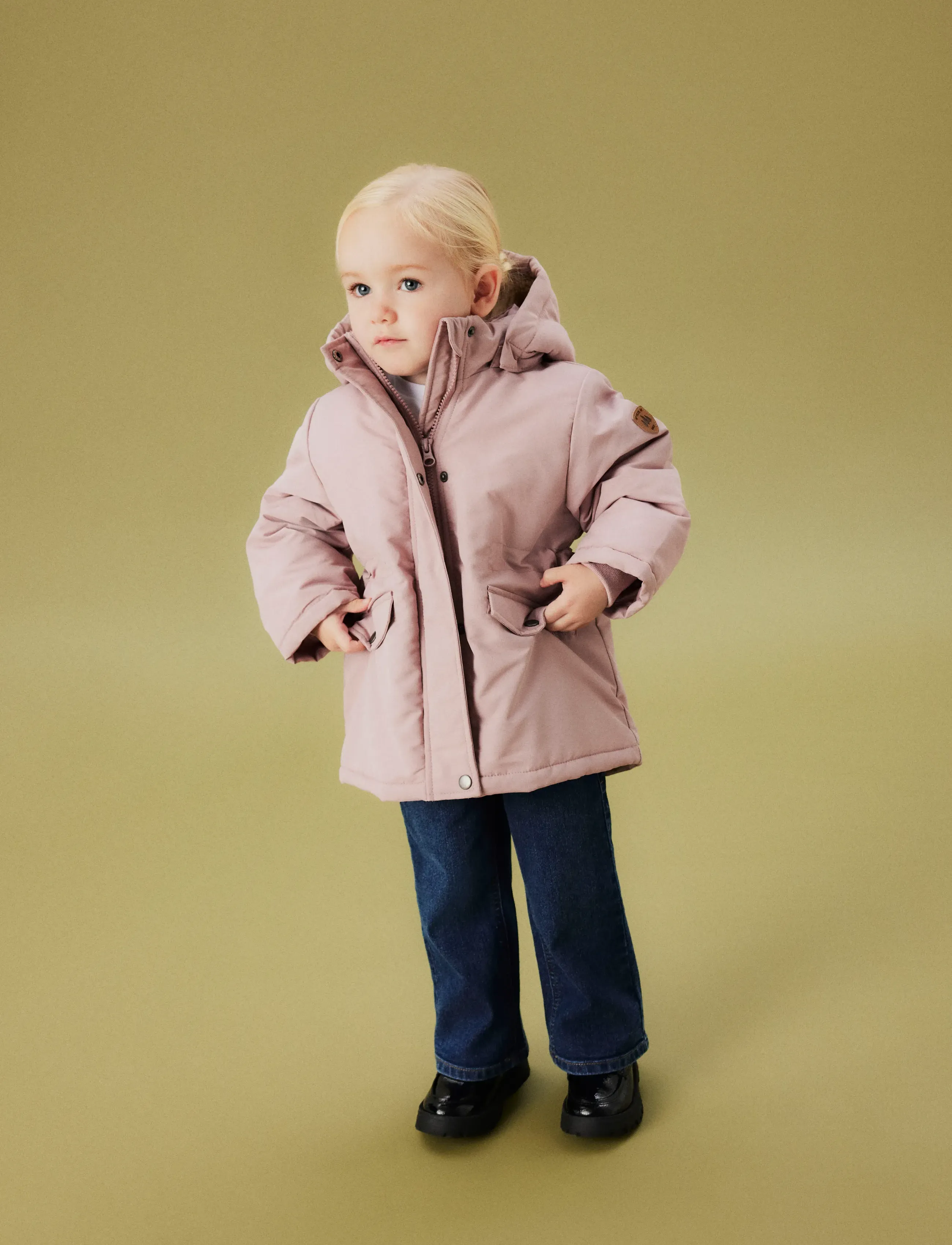 name it - NMFMARLOW PARKA JACKET PB - jacken & mäntel - woodrose - 3