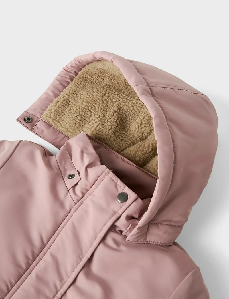 name it - NMFMARLOW PARKA JACKET PB - dunjakker - woodrose - 4