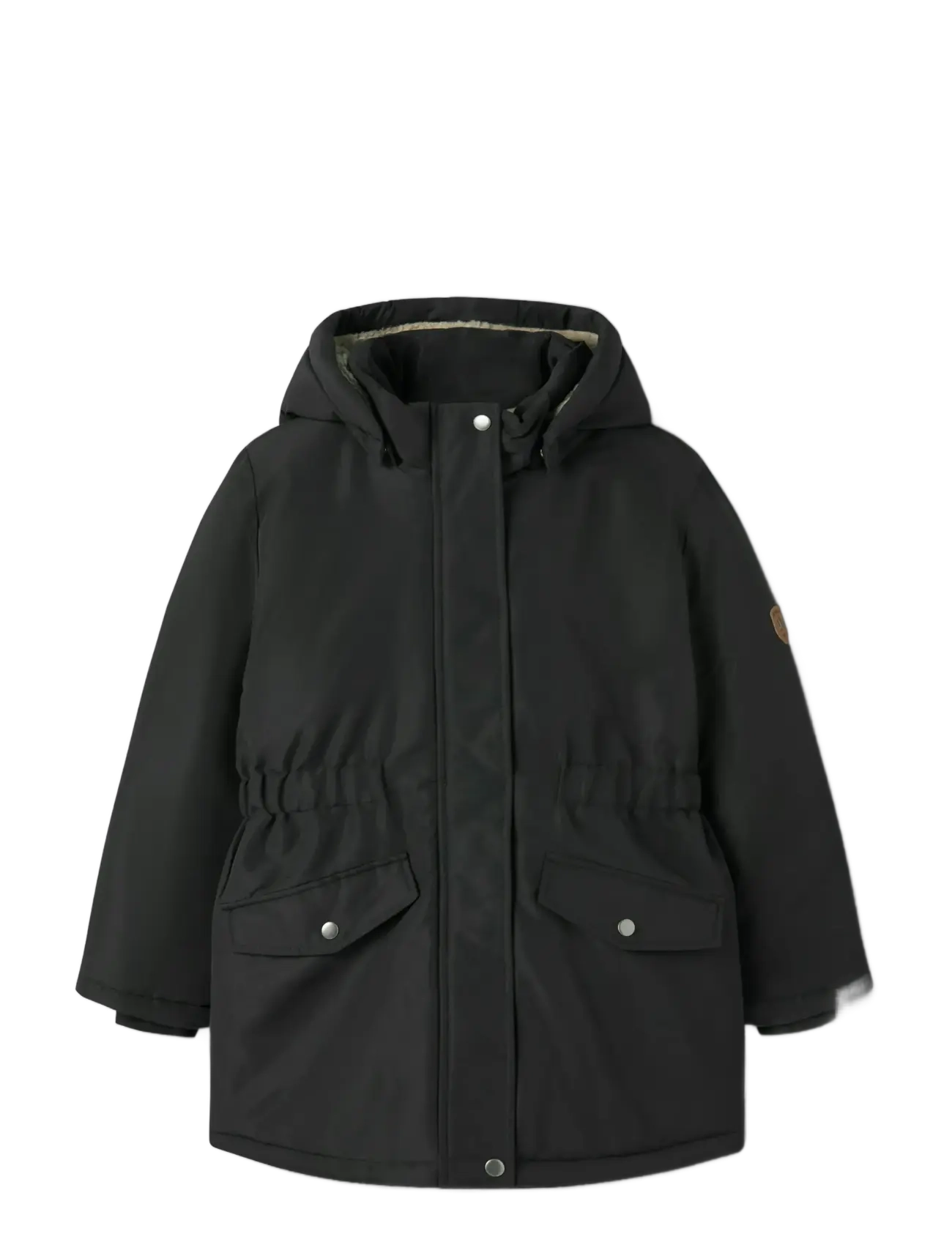 NAME IT Nkfmarlow Parka Jacke Pb Schwarz - 140 - Kinder