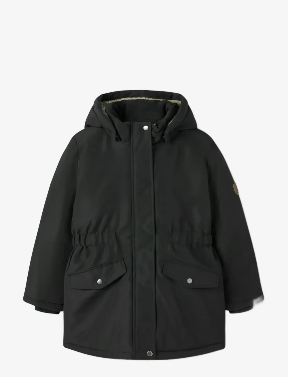 name it - NKFMARLOW PARKA JACKET PB - parkas - black - 0